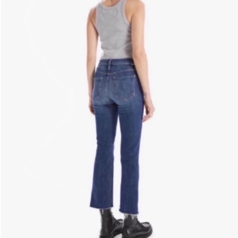 ✅ Mother Jeans Insider Crop Step Fray in Not Rough Enough
